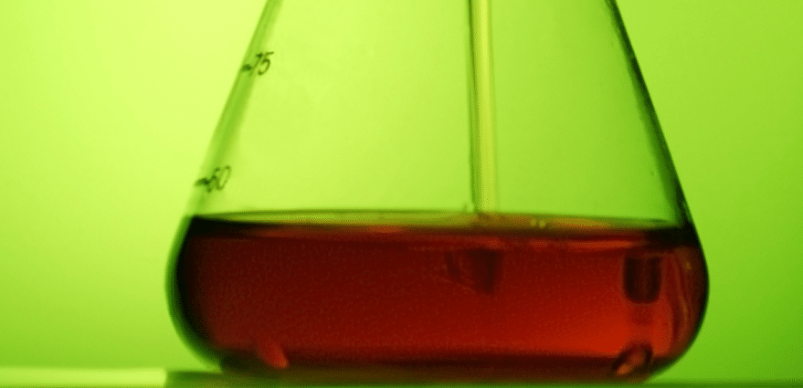 Kleurstof uit bladeren halen