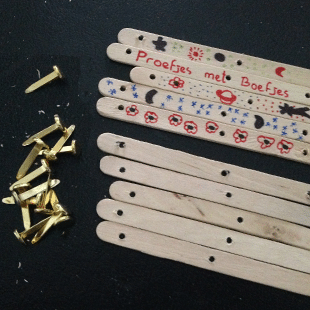 Ster met scharnieren