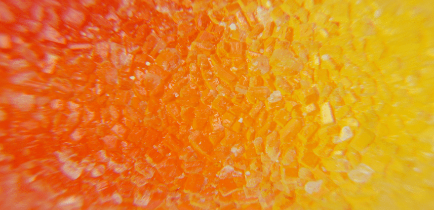 Suikerkristallen maken